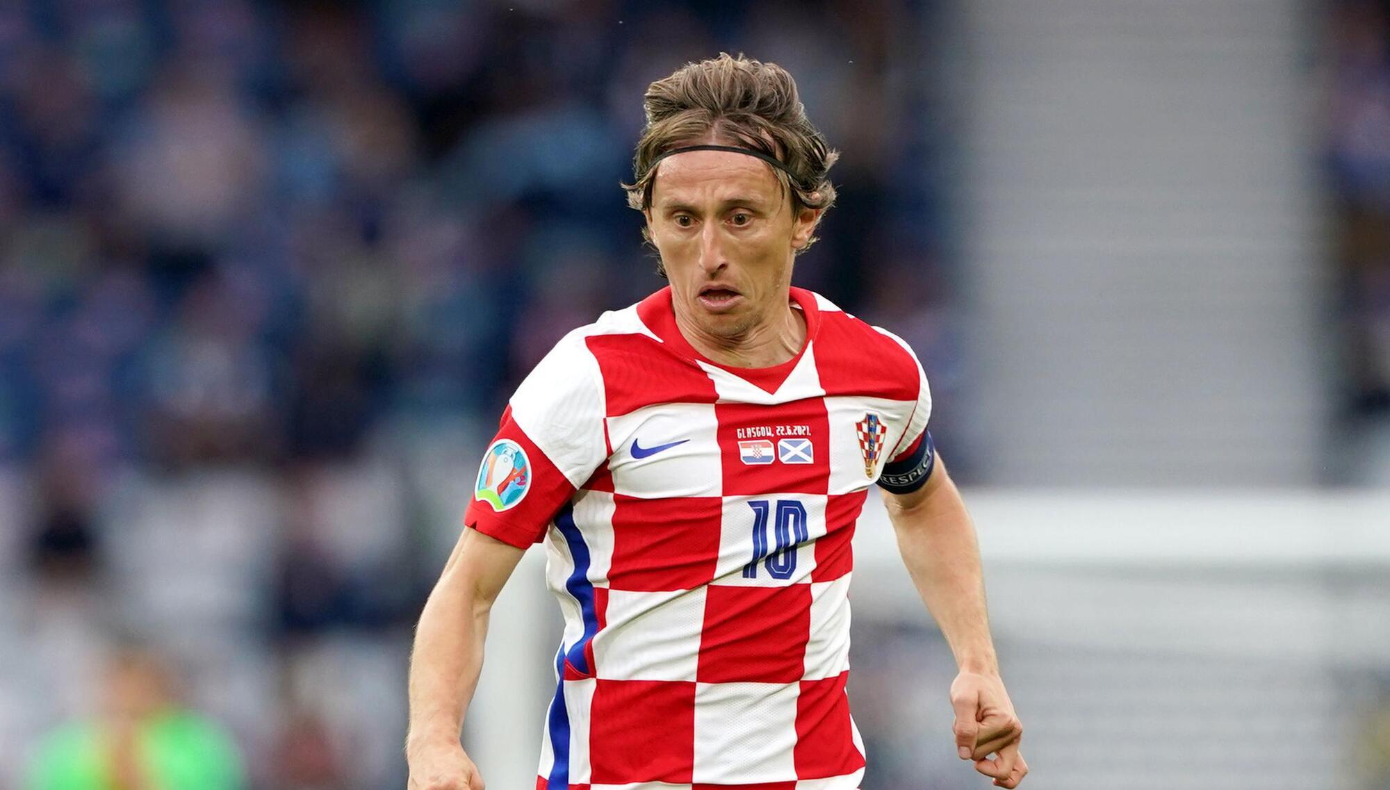 STAR VETERAN: Croatia's Luka Modric. Pic: Andrew Milligan/PA Wire.