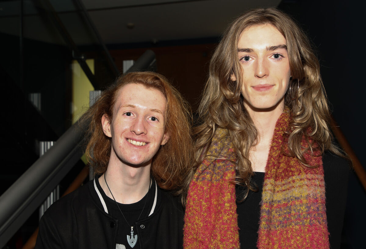 Lex Lynch and Ro Simpson at Cork International Film Festival. 