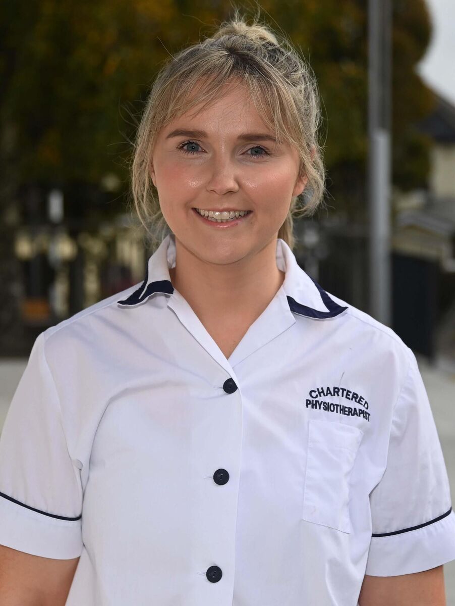 Bríd O'Donoghue, acting senior physiotherapist in neurology, CUH, who helped Rich Murray with his physio regime following a spinal injury. Picture: Denis Minihane