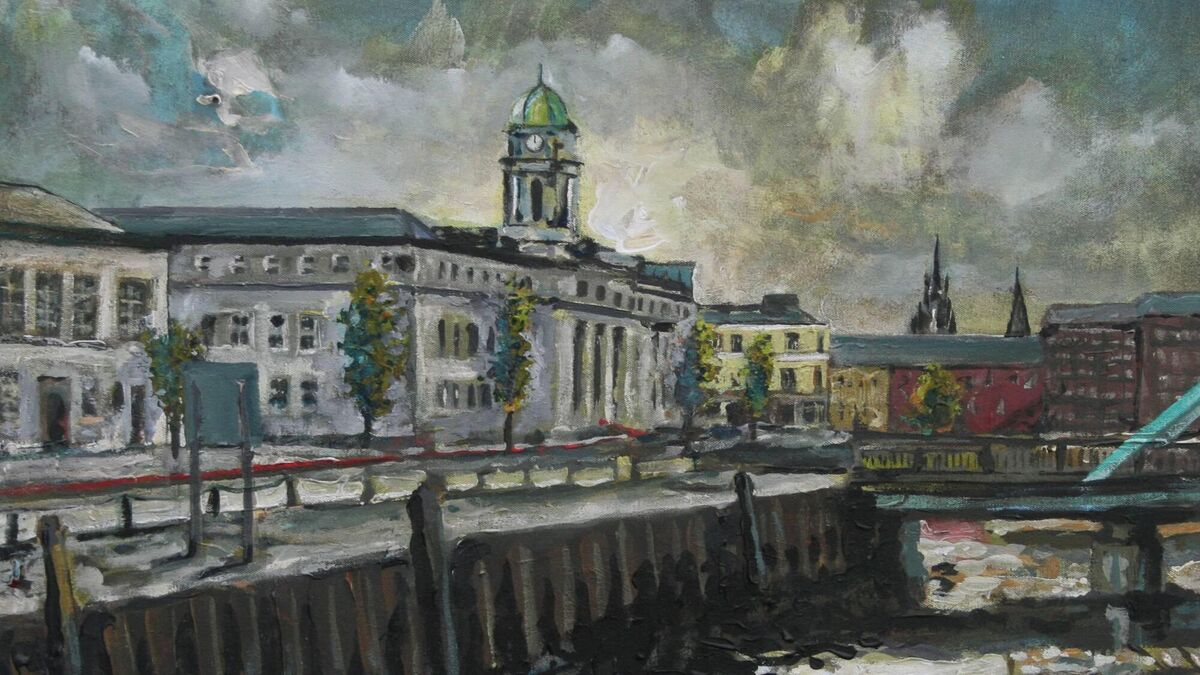 A detail from Red Carpet to City Hall, by John Adams. 