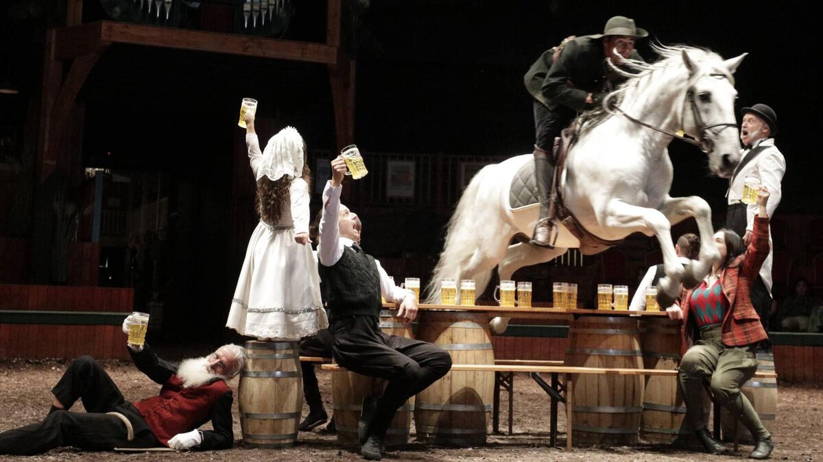 A scene from Cabaret de l'Exil- Irish Travellers. Picture: Hugo Marty  