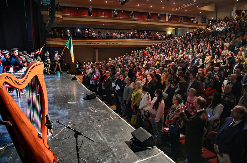 A 2020 citizenship ceremony at Killarney Convention Centre. While such events are not solely for migrants without documents, the applications to the recent scheme could be a step on the path to citizenship. File picture: Valerie O’Sullivan