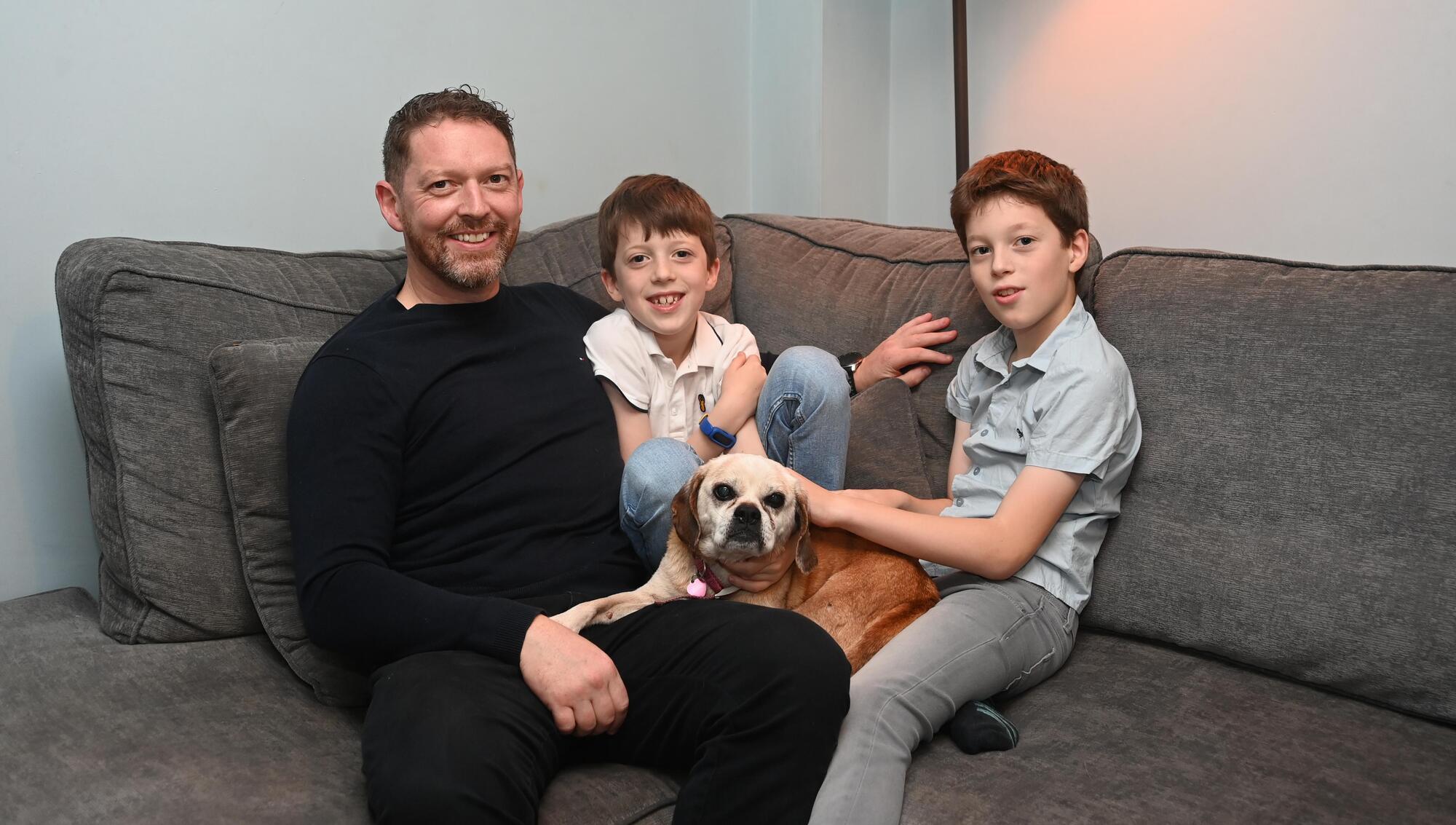 Stephen Teap on his sons' grief: 'It comes back to the sharing of stories, photos. It’s the best you can do'