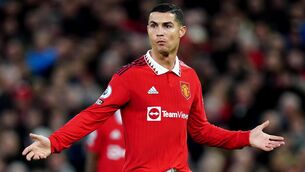 <p>'BETRAYED': Cristiano Ronaldo, who claims he has been 'betrayed' by Manchester United and believes they are trying to force him out of the club. Pic: David Davies/PA Wire.</p>