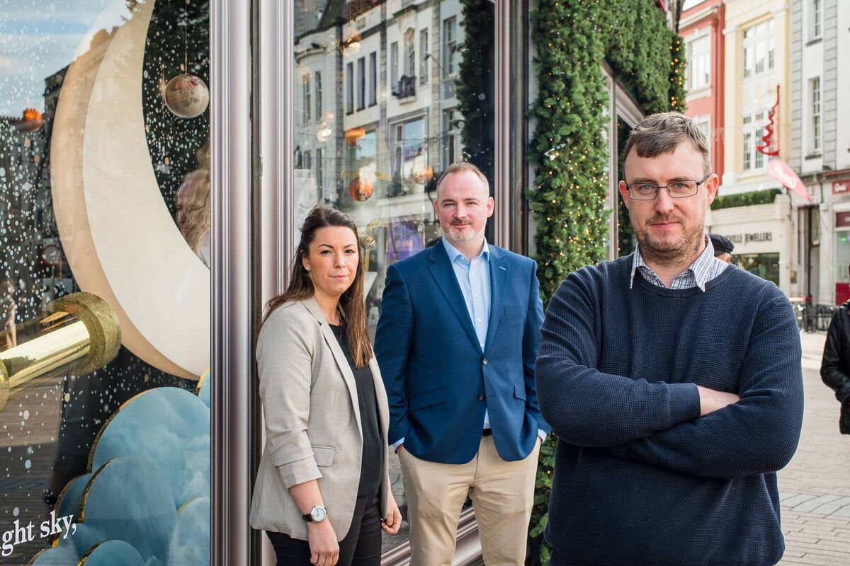 Richard Gavin, Laura Sureda &amp; Executive Head Chef John O'Mahony Picture: Joleen Cronin