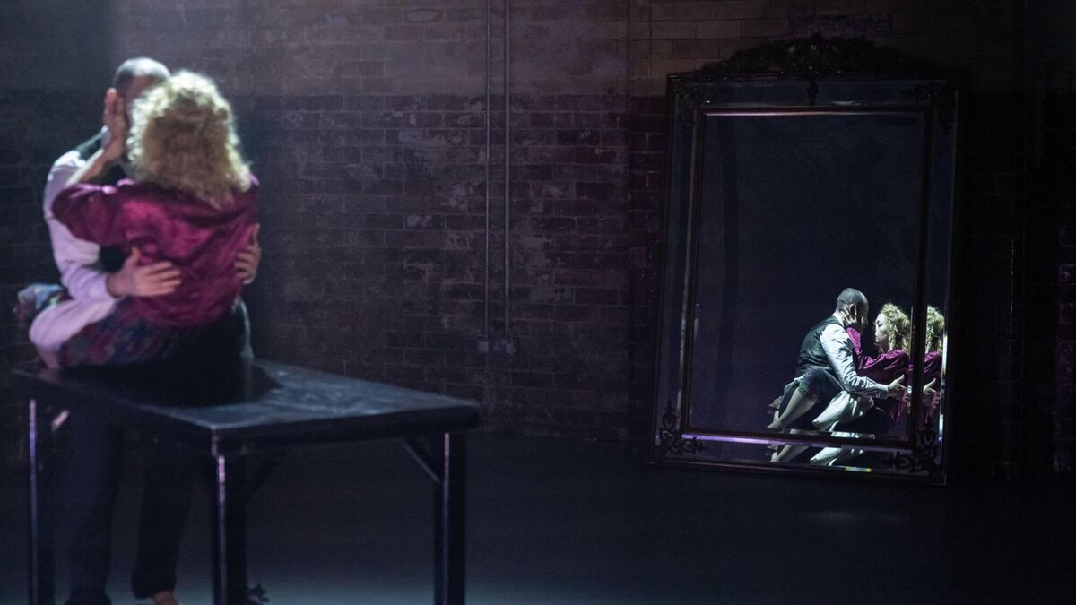 Jonathan Mitchell and Justine Cooper in Go To Blazes, by CoisCéim. Picture: Ste Murray