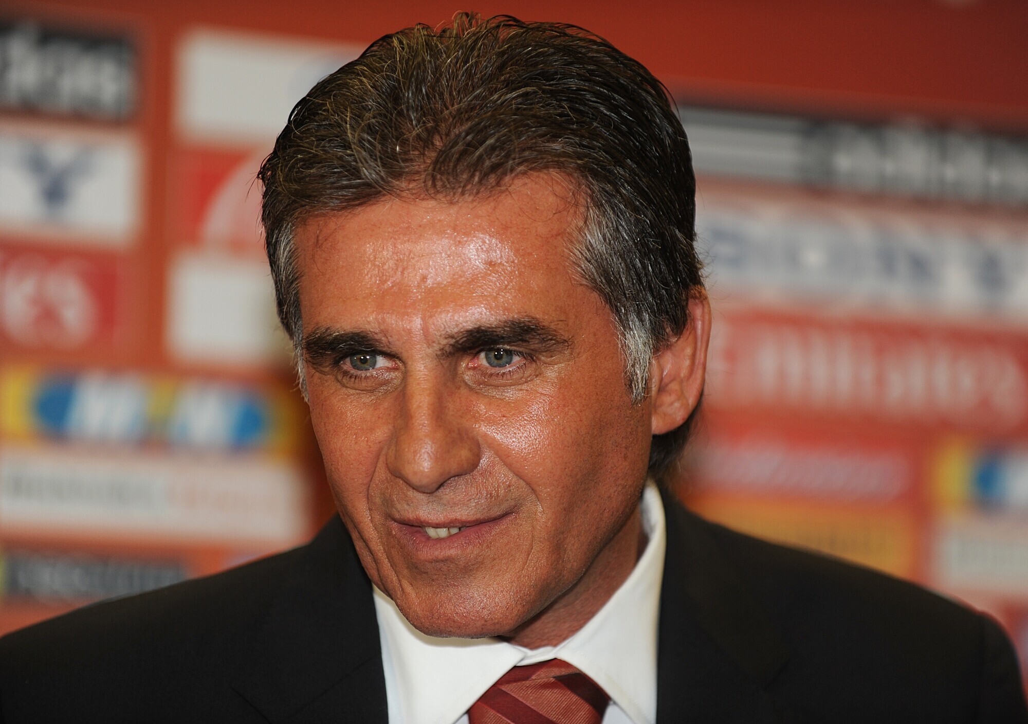 Carlos Queiroz, coach for Iran. Pic: Gareth Copley/PA Wire.