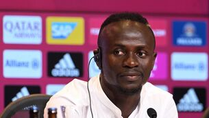 <p>MISSING: Sadio Mane will reportedly miss the 'first games' of the World Cup for Senegal. Pic: Christof Stache, Getty Images</p>