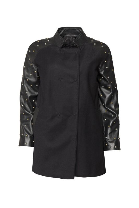 Blair Studded Coat, €450, Manley Blair Studded Coat, €450, Manley