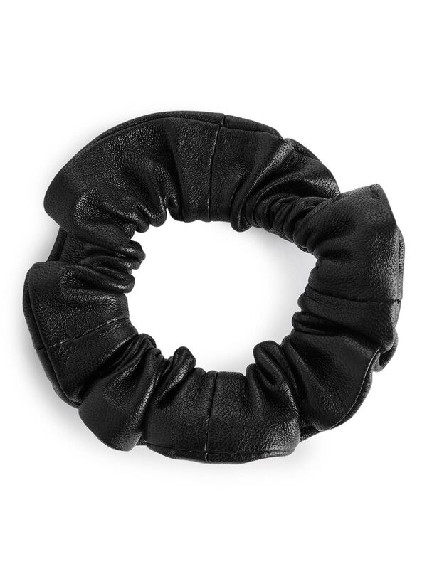 Leather Scrunchie, €15, Arket Leather Scrunchie, €15, Arket