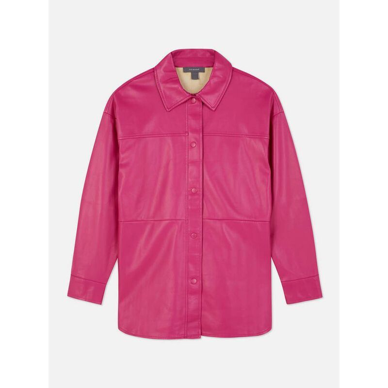 Pink Leather Shirt, €18, Penneys Pink Leather Shirt, €18, Penneys