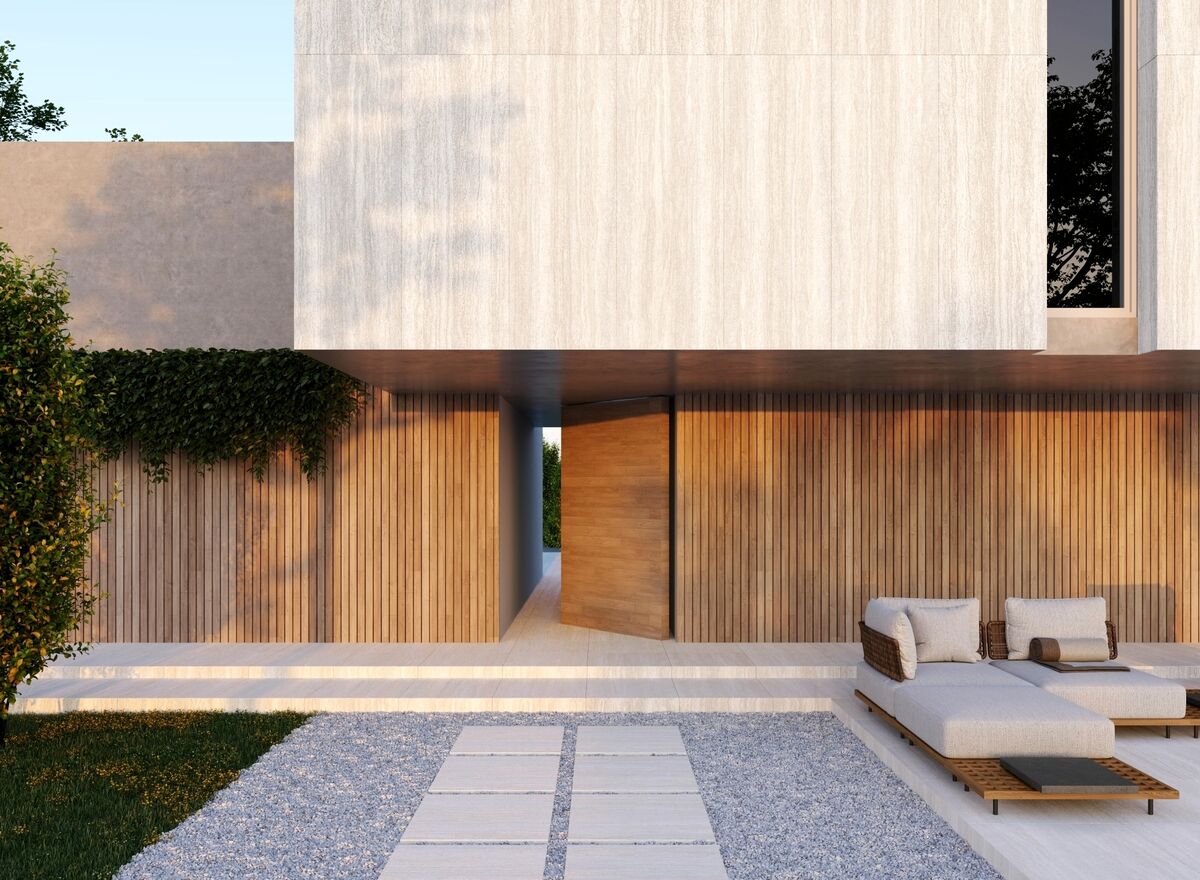 Arte Cloud, Travertine-style slabs, from €129sq m, versatile.ie.