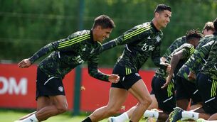 <p>NEGATIVE EFFECT: Manchester United defender Raphael Varane admits Cristiano Ronaldo’s explosive interview has had an effect on the rest of the team. Pic: Mike Egerton/PA</p>