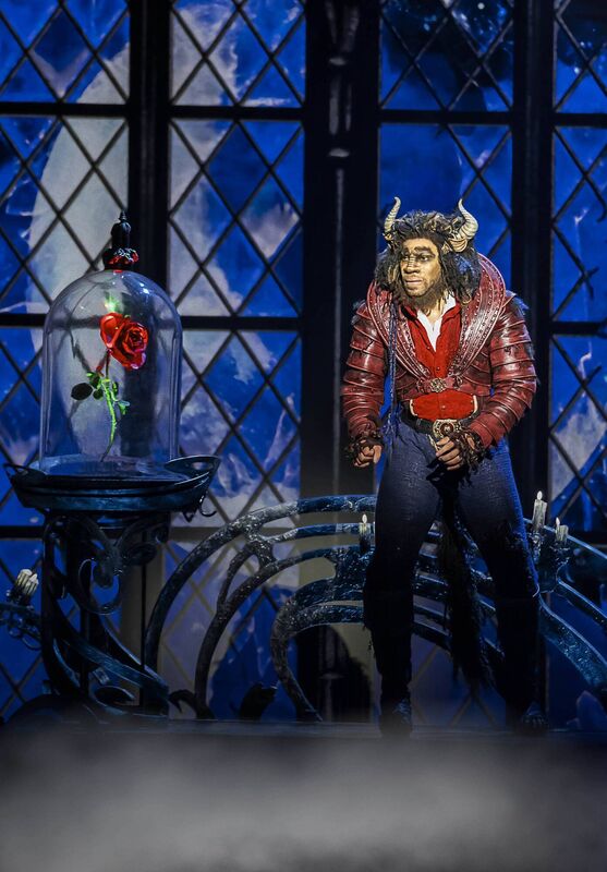 Shaq Taylor as Beast in Disney's Beauty and the Beast Picture: Johan Persson ©Disney
