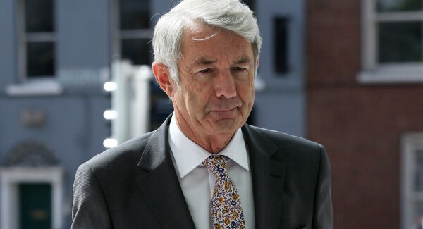 Michael Lowry arriving at court earlier this month.