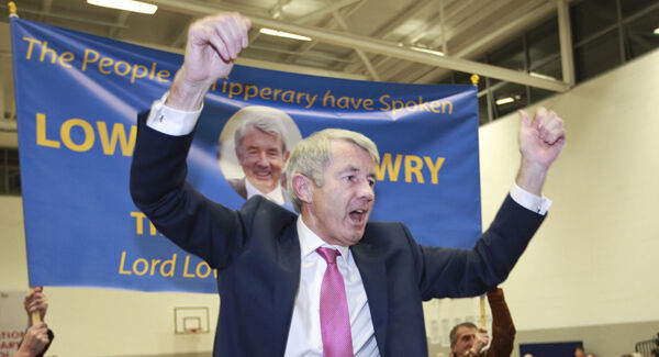 Michael Lowry elected in 2016.