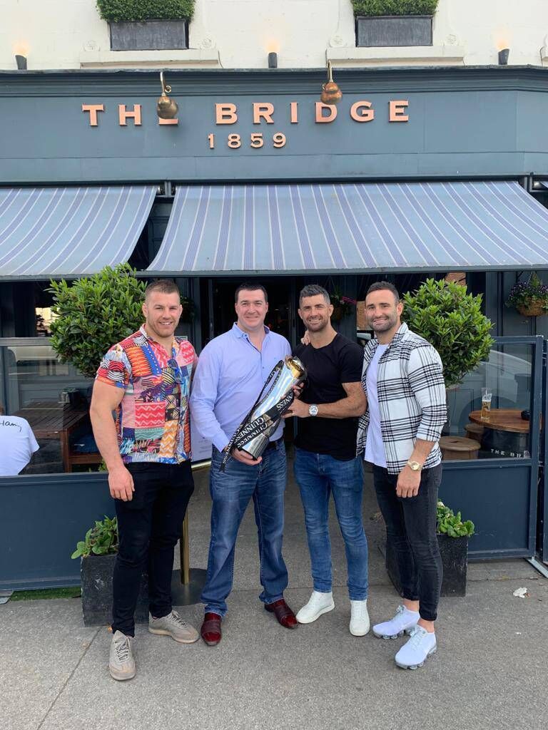 Sean O'Brien, Noel Anderson and Rob and Dave Kearney of The Bridge 1859. Picture: Facebook