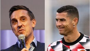 Gary Neville sees no way back at Manchester United for Cristiano Ronaldo (Stefan Rousseau/Barrington Coombs/PA)