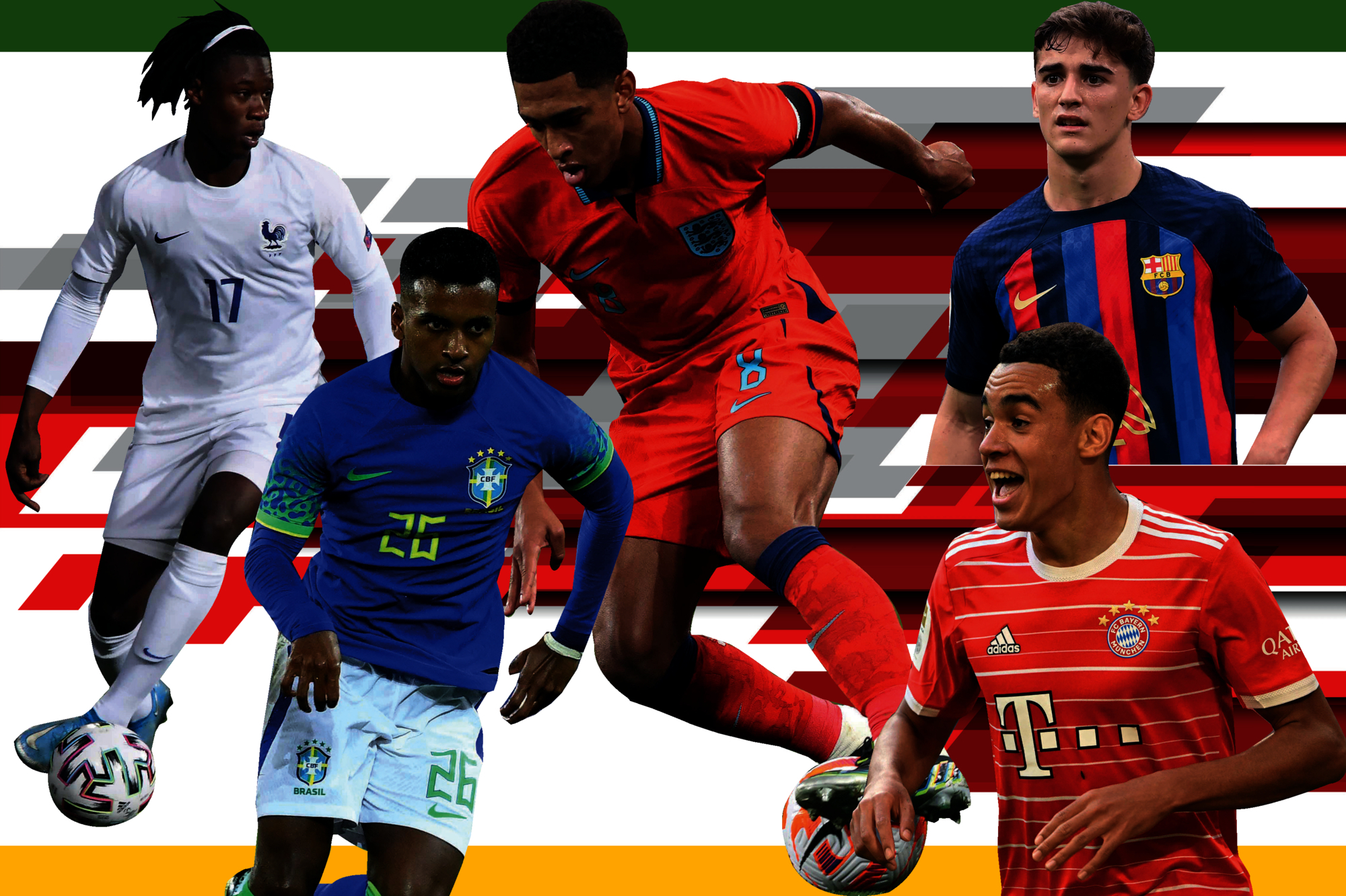 The magnificent seven: Rising stars to watch at the World Cup