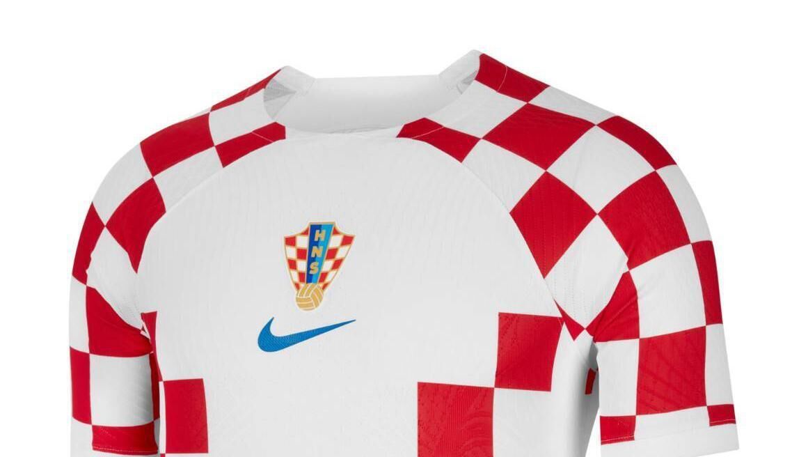 SQUARE ONE: Croatia have lost some of their trademark red squares.