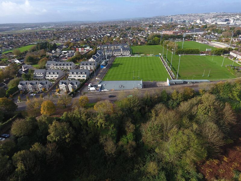 Lots of greenery around this Ballintemple/Beaumont location: Cork Con RFC is right next door to Aylesbury