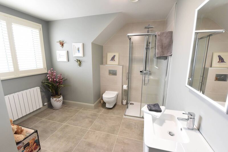 One of two en suites