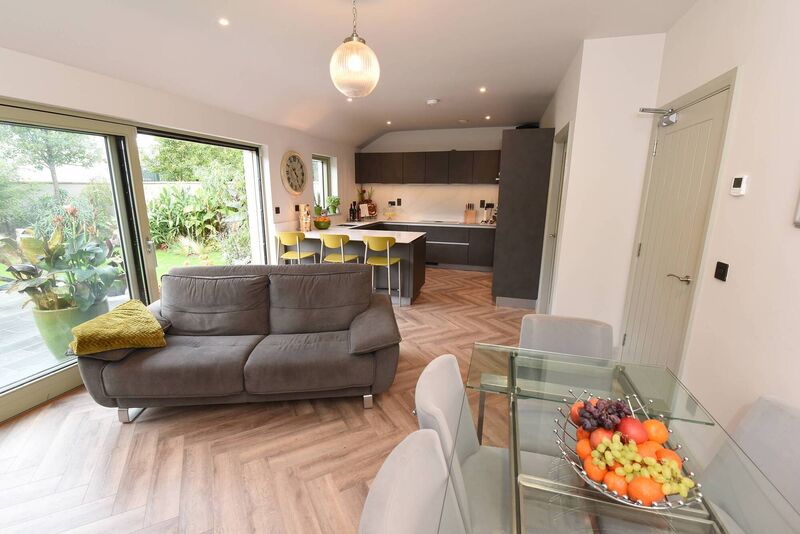 Family area at the back also gets great garden views