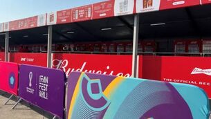 <p>BAN: Fans attending the World Cup will not find it straightforward to buy beers in Qatar. Pic: Muath Freij/Reuters </p>