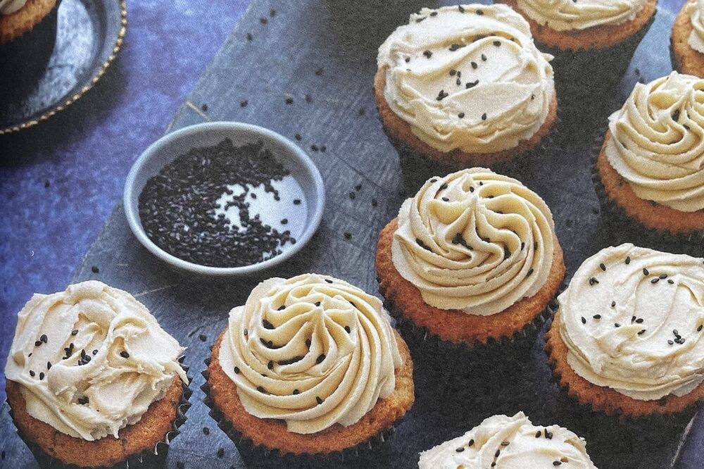 Graham Herterich’s Tahini and Black Sesame Cupcakes
