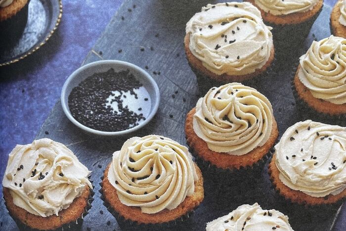 Graham Herterich’s Tahini and Black Sesame Cupcakes