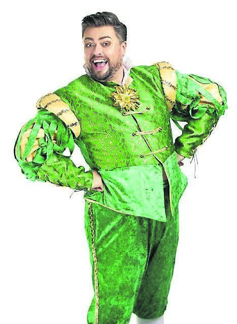 James Patrice in Olly, Polly and the Beanstalk in Dublin’s Olympia Theatre. James Patrice in Olly, Polly and the Beanstalk in Dublin’s Olympia Theatre.