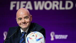 FIFA president Gianni Infantino (Nick Potts/PA)