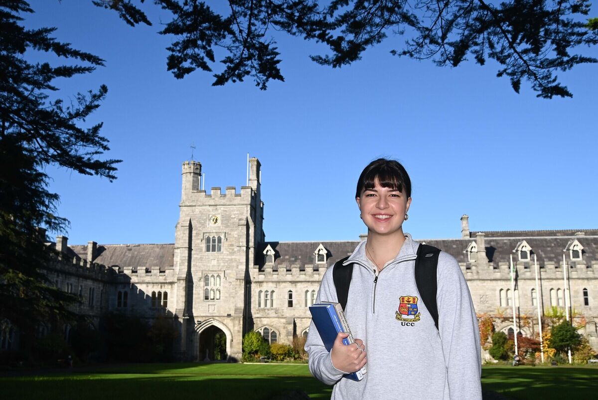 Emilie McClellan, international student, at UCC, will be spending her first Thanksgiving away from the States in Cork