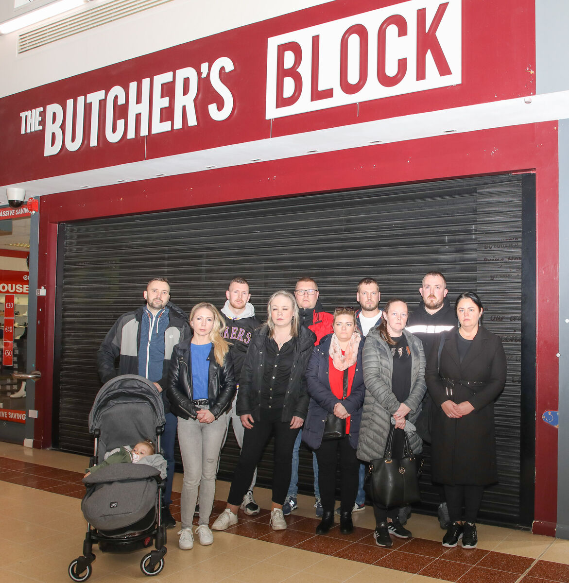A total of 15 workers at the outlets in Douglas and Blackpool shopping centres lost their jobs overnight last weekend by text, and have been left without redundancy, back pay, overtime or holiday pay. Picture; David Creedon