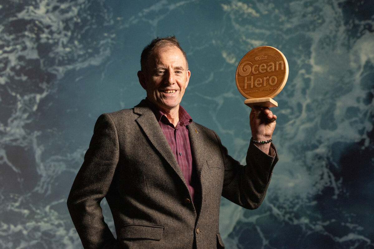 Peter O’Donnell – Arranmore Island Clean Coasts in Co. Donegal, winner of the Individual of the Year Award