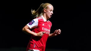 <p>ACL: Beth Mead faces a lengthy absence. Pic: Zac Goodwin/PA</p>