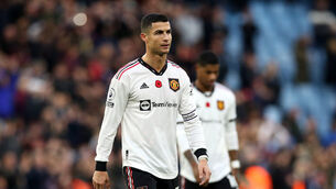 <p>Cristiano Ronaldo is looking for a new club (Barrington Coombs/PA)</p>