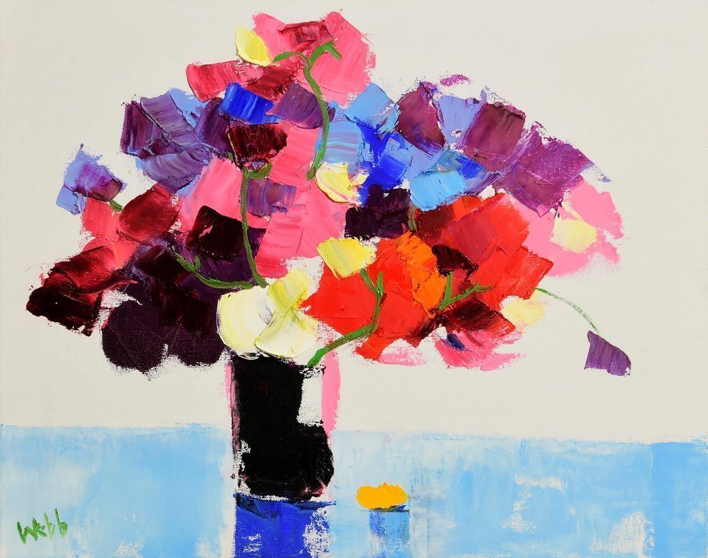 Sweet Pea by Kenneth Webb at Morgan O'Driscoll.