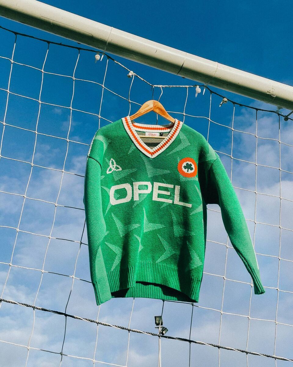 Hanging around the box: Limerick-based Pellador FC fuses sportswear sheen with solid and fashionable knitwear Hanging around the box: Limerick-based Pellador FC fuses sportswear sheen with solid and fashionable knitwear