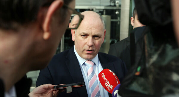 Detective Superintendent Declan Daly addresses the media at Dublin Circuit Court. Pic: Collins Courts