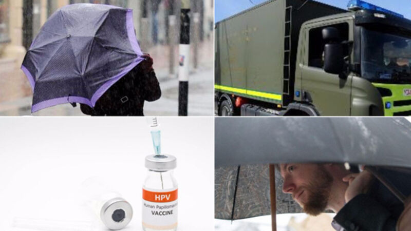 LUNCHTIME BULLETIN: Met Éireann issues another weather warning; Bomb Disposal Team called to Limerick village LUNCHTIME BULLETIN: Met Éireann issues another weather warning; Bomb Disposal Team called to Limerick village
