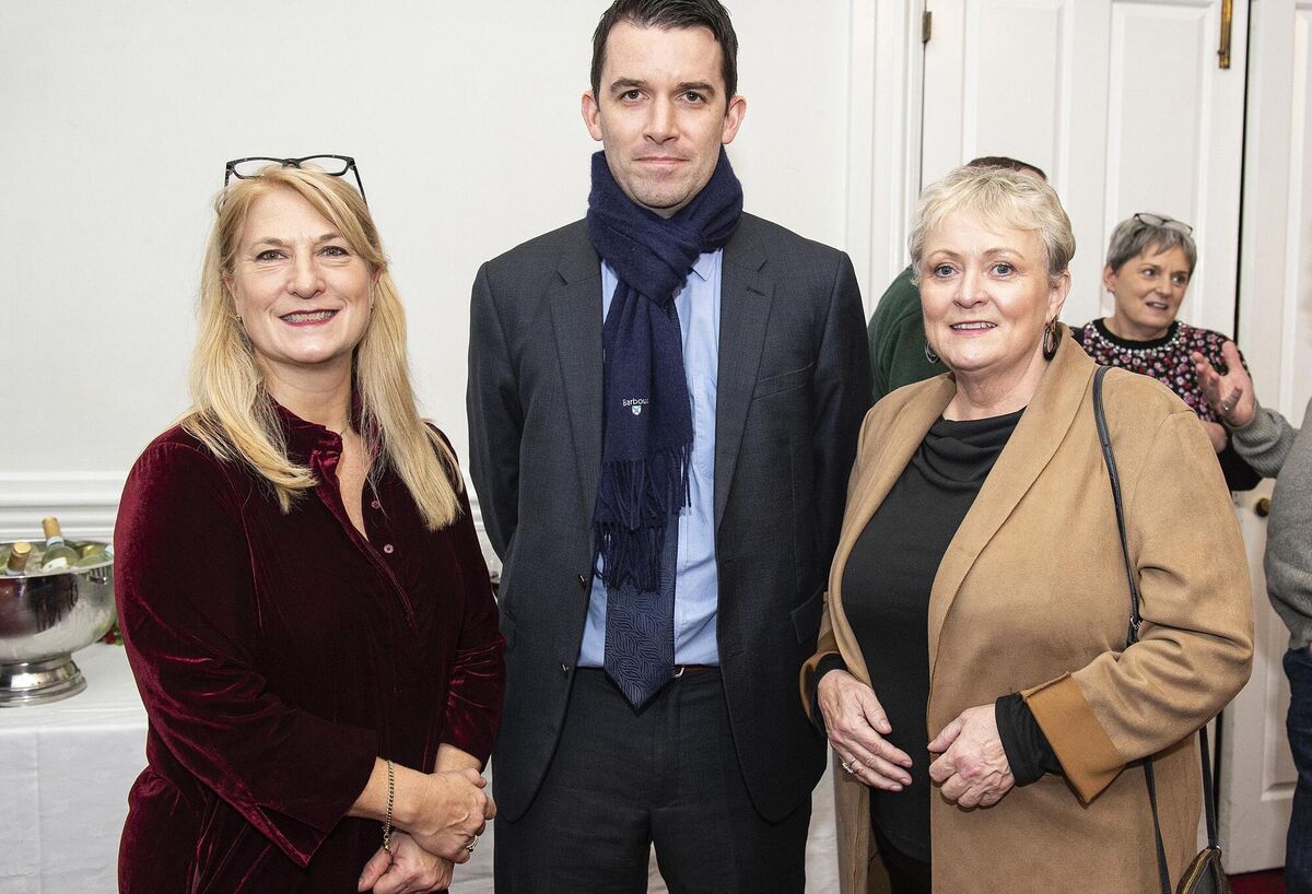 Fiona Clark, Cork International Film Festival; 'Irish Examiner' Editor, Tom Fitzpatrick; and Noreen Gannon from Gallagher's Gastro Pub at The VQ business plan &amp; membership launch at the Metropole Hotel on MacCurtain St, Cork. Picture: Gerard McCarthy
