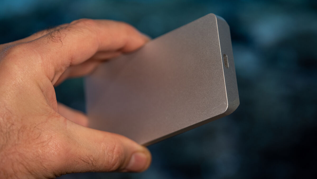 OWC Envoy Pro EX USB-C. Picture: Noel Campion. OWC Envoy Pro EX USB-C. Picture: Noel Campion.