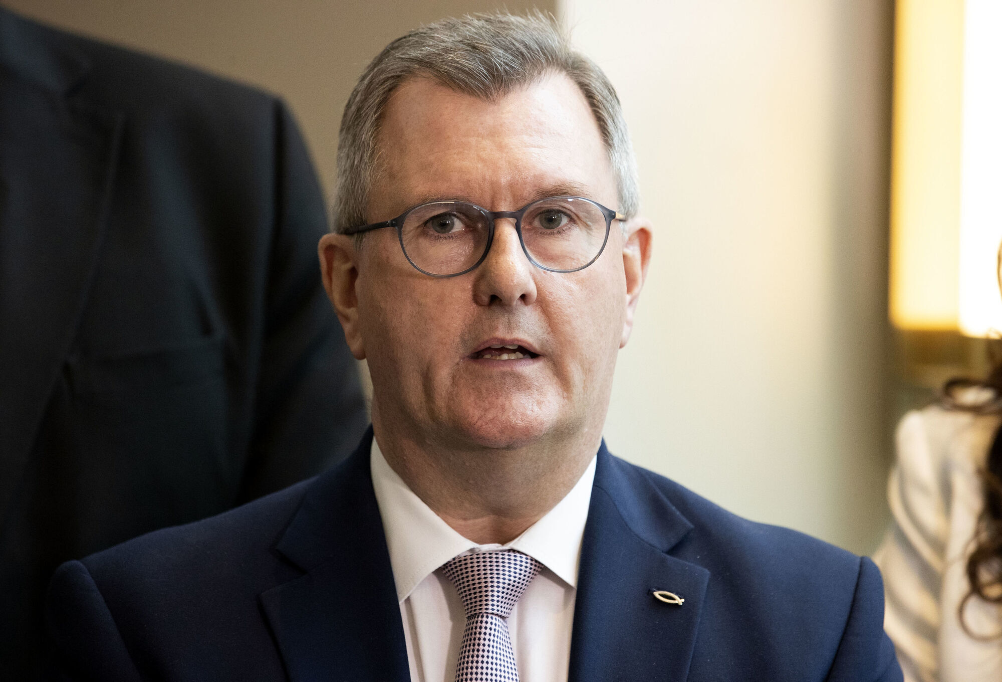 No Stormont return until NI Protocol is replaced, DUP leader says