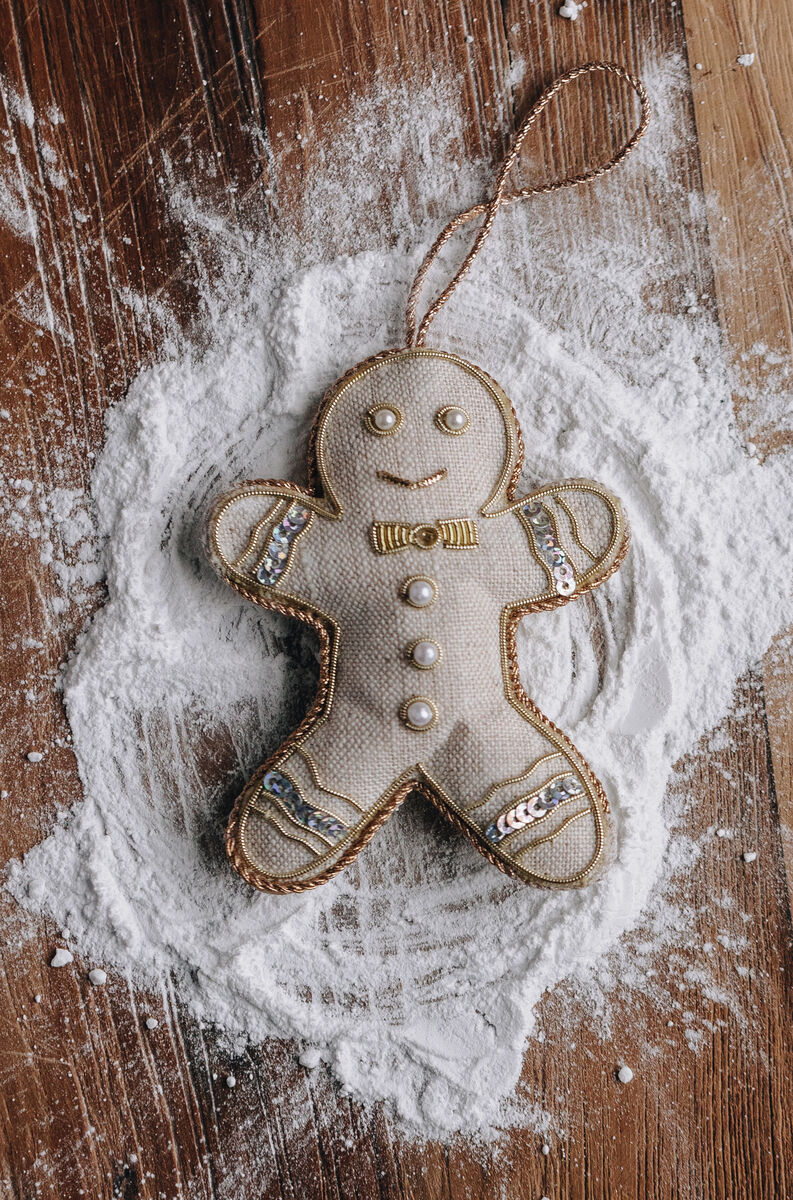 Cut from fine cloth: Katie Larmour's gingerbread decorations Cut from fine cloth: Katie Larmour's gingerbread decorations