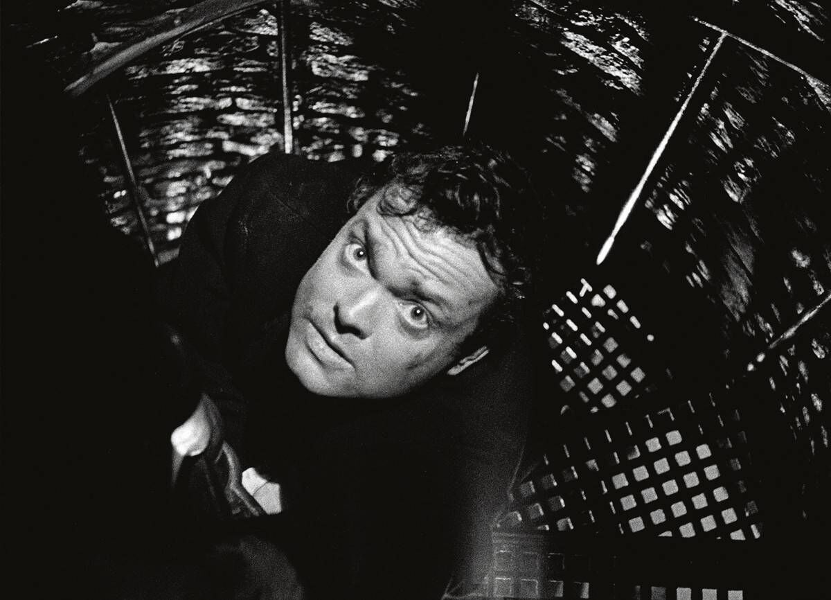 Orson Welles in The Third Man. Orson Welles in The Third Man.