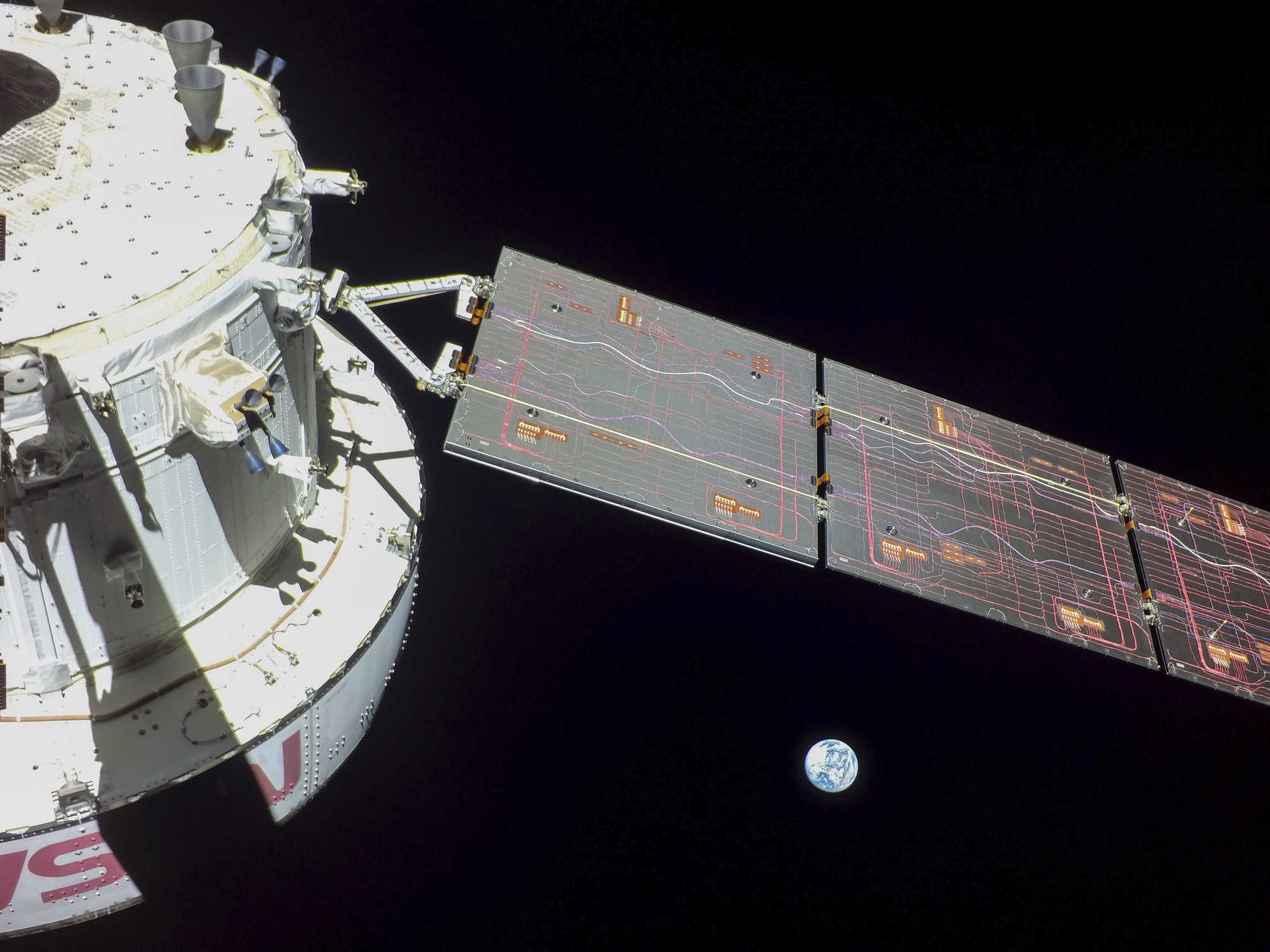 Nasa’s Orion capsule enters moon orbit as test mission nears halfway point