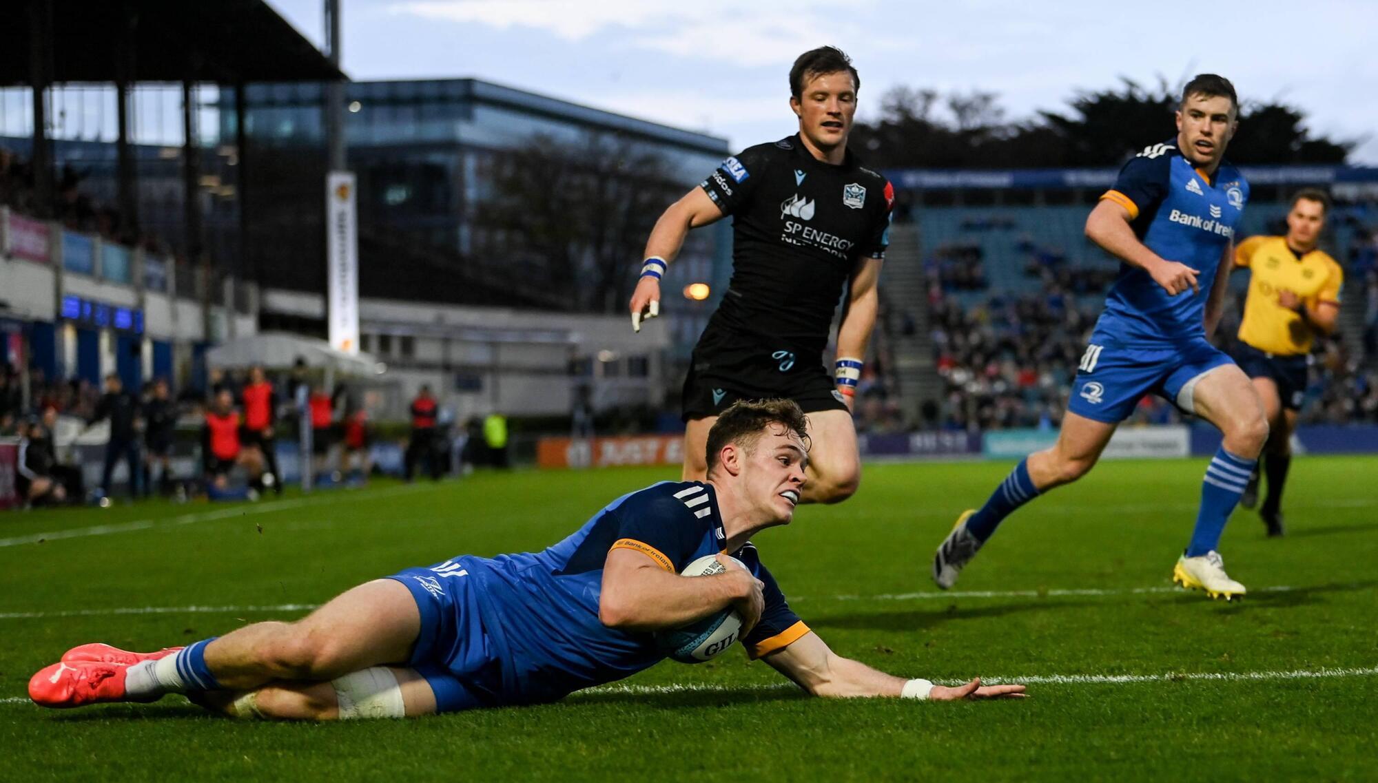 Academy graduate Rob Russell grabs hat-trick as Leinster shake off Autumn cobwebs