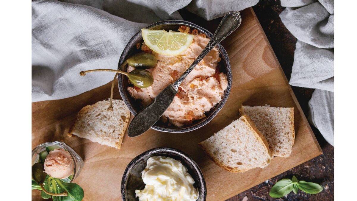 Smoked mackerel pate is an easy to prepare snack that can also stretch to a simple supper.