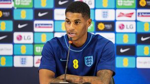 <p>IMPROVED: Marcus Rashford says England training quality has improved under Gareth Southgate. Pic: Peter Byrne/PA Images</p>